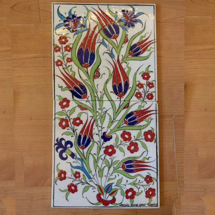 Turkish Handmade Ceramic Tiles Set