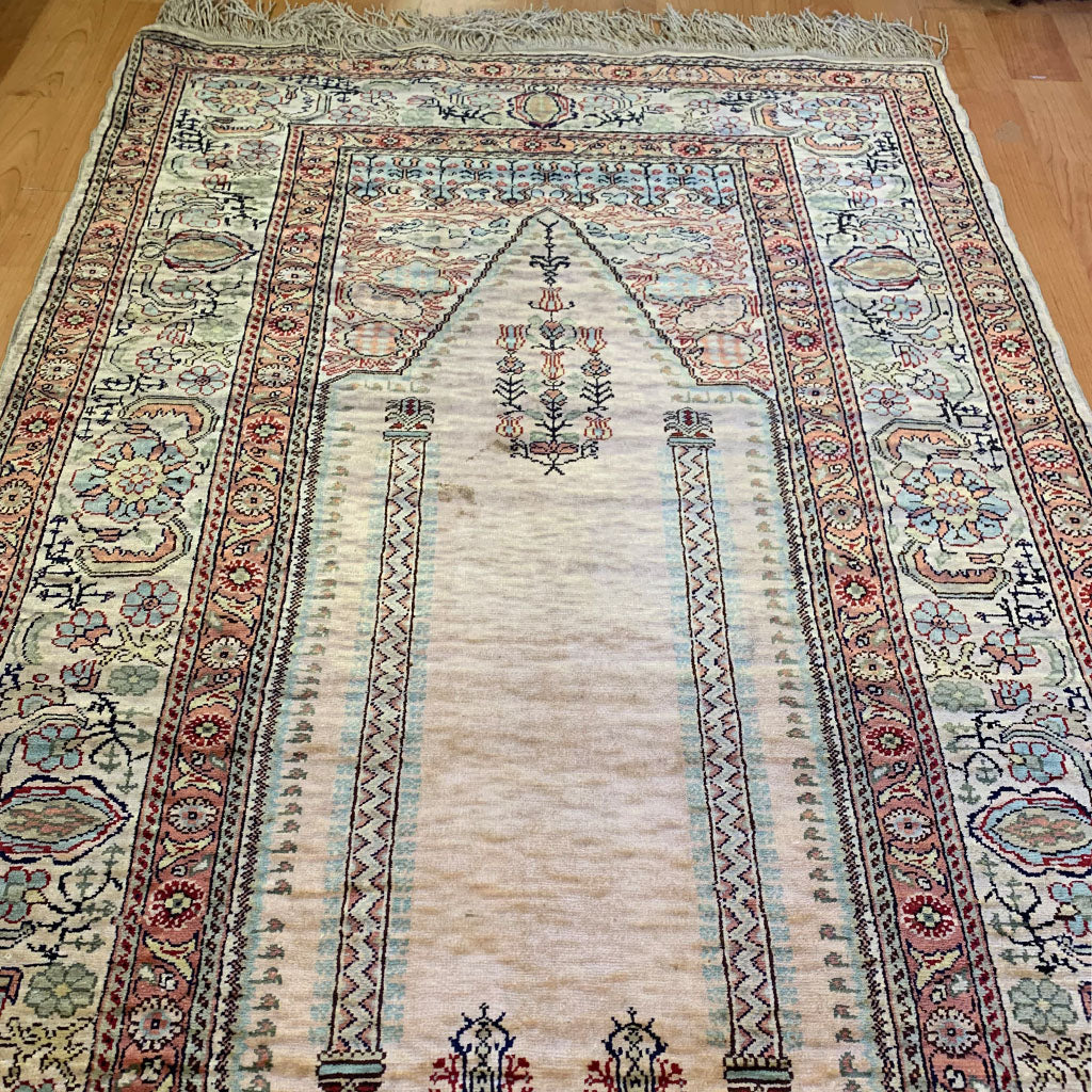 Silk Prayer Rug