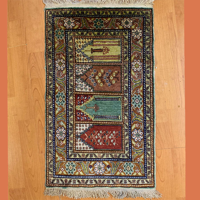 Silk Turkish Small Carpet