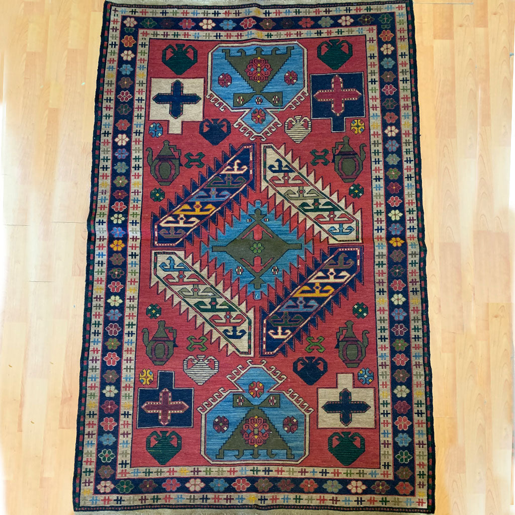 Handmade Persian Soumak Rug HS-149