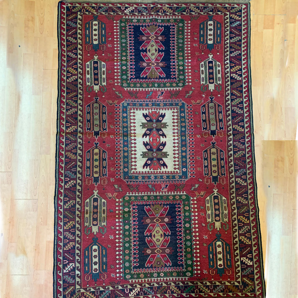 Handmade Persian Soumak Rug HS-151