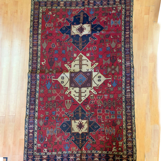 Handmade Persian Soumak Rug HS-154