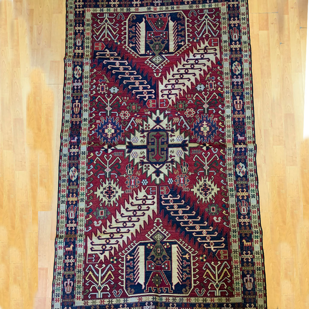 Handmade Persian Soumak Rug HS-155