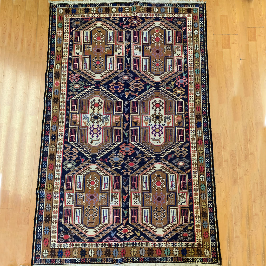 Handmade Persian Soumak Rug HS-156