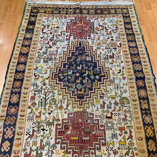 Handmade Persian Soumak Rug HS-157