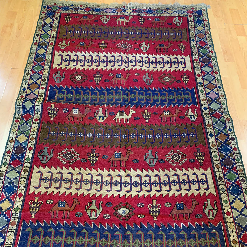 Handmade Persian Soumak Rug HS-158