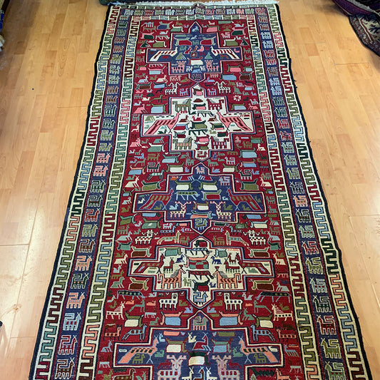 Handmade Persian Soumak Rug HS-160