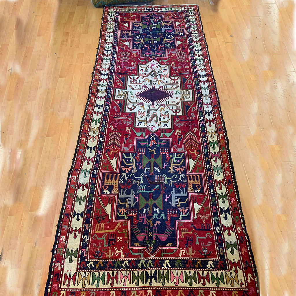 Handmade Persian Soumak Rug HS-161