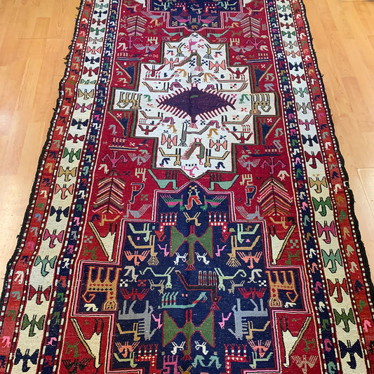 Handmade Persian Soumak Rug HS-161