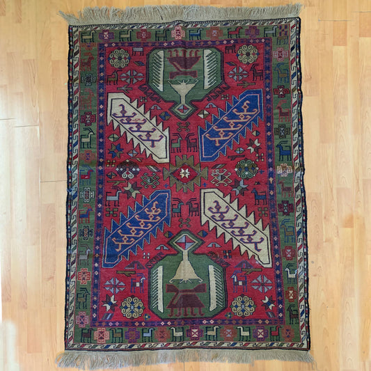 Handmade Persian Soumak Rug HS-162