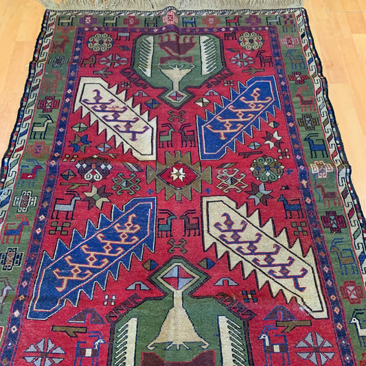 Handmade Persian Soumak Rug HS-162