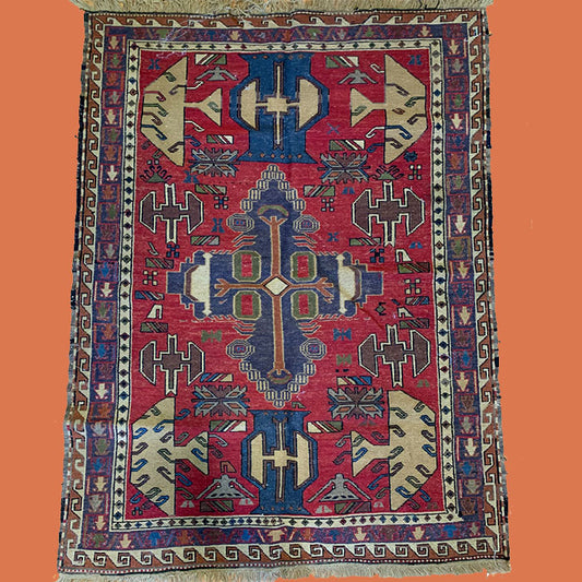 Handmade Persian Soumak Rug HS-164