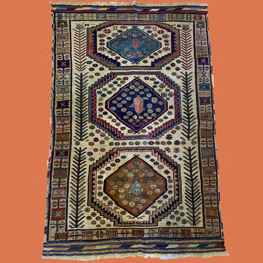 Handmade Persian Soumak Rug HS-165