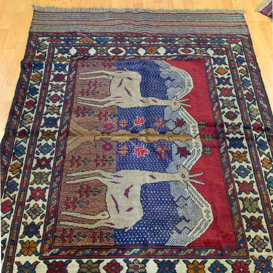 Handmade Persian Soumak Rug HS-166