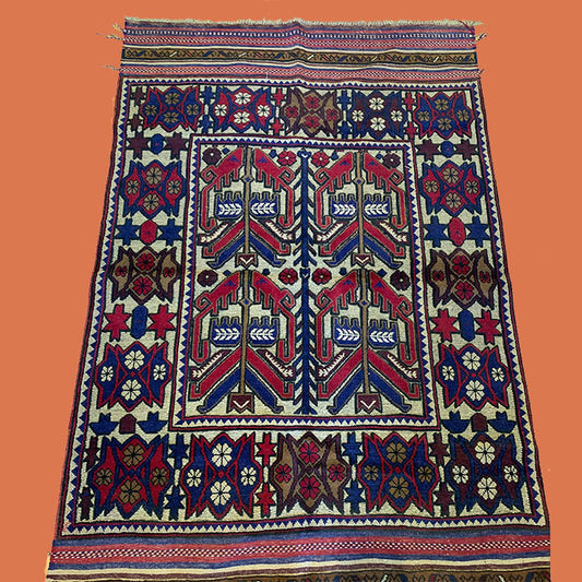 Handmade Persian Soumak Rug HS-167