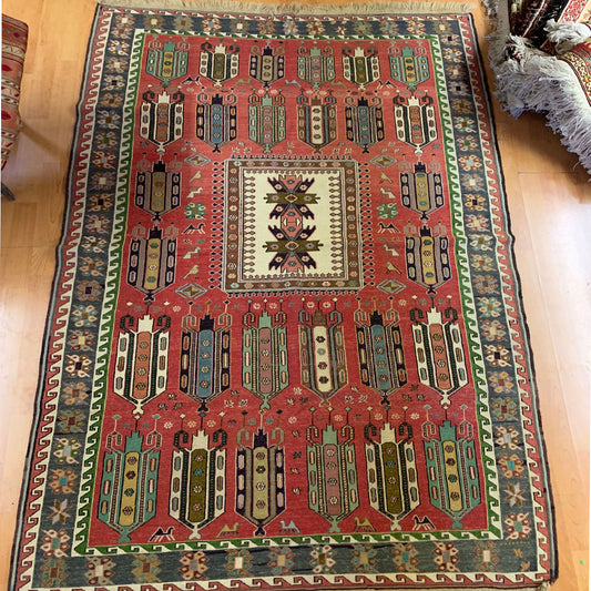 Handmade Persian Soumak Rug HS-194