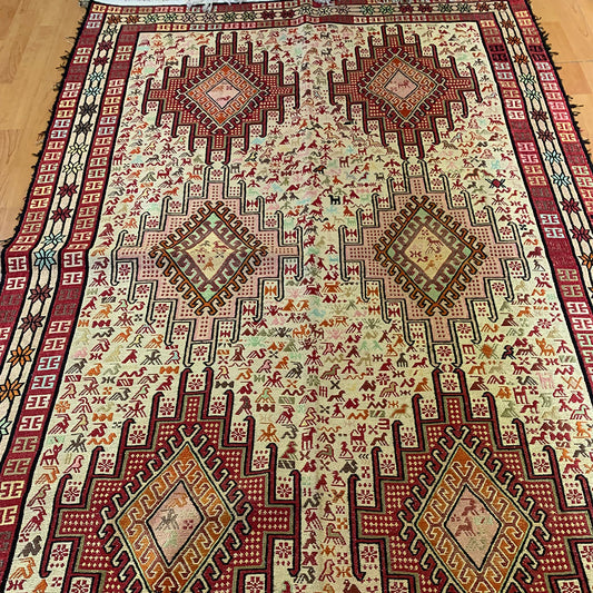 Handmade Persian Soumak Rug HS-199