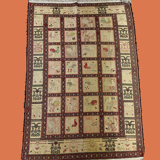 Handmade Persian Soumak Rug HS-200