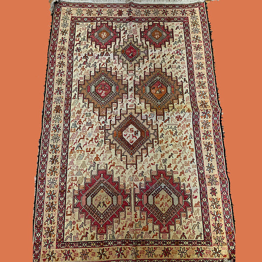 Handmade Persian Soumak Rug HS-201