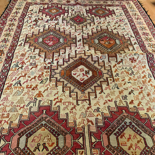 Handmade Persian Soumak Rug HS-201