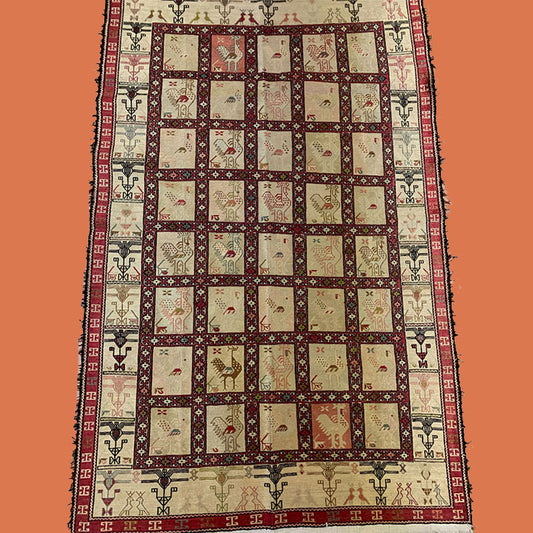 Handmade Persian Soumak Rug HS-202