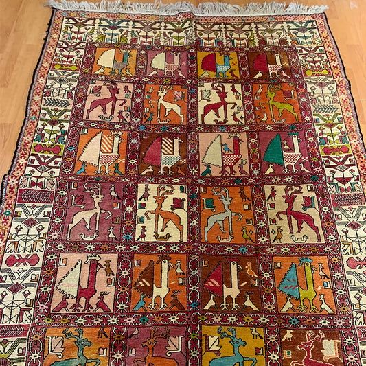 Handmade Persian Soumak Rug HS-212