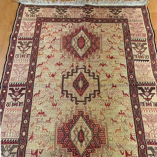 Handmade Persian Soumak Rug HS-213