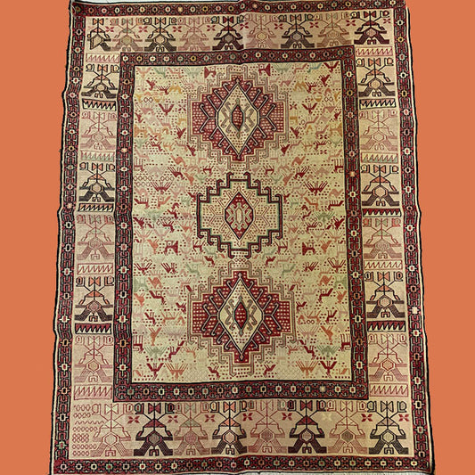 Handmade Persian Soumak Rug HS-215