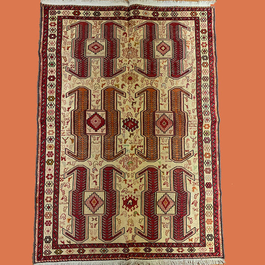 Handmade Persian Soumak Rug HS-217