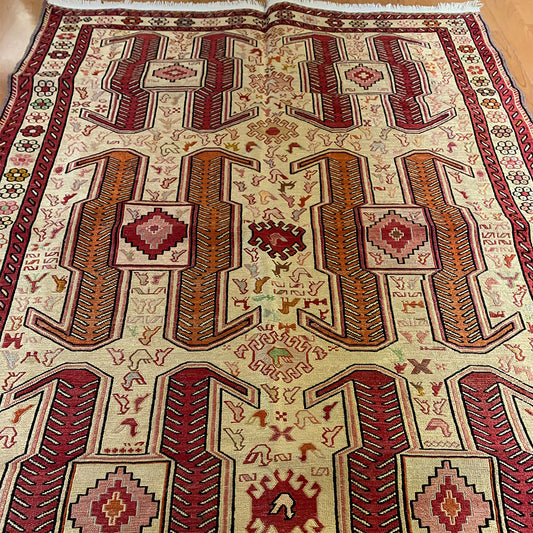 Handmade Persian Soumak Rug HS-217