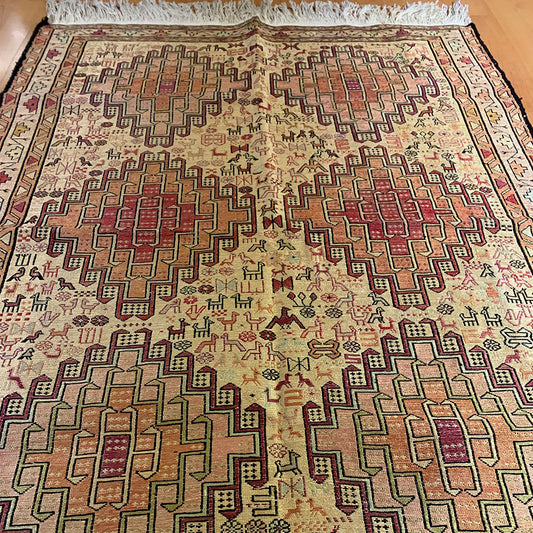 Handmade Persian Soumak Rug HS-219