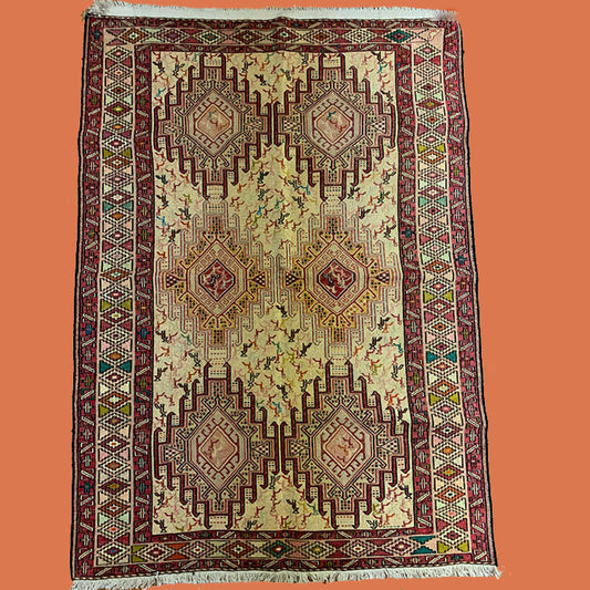 Handmade Persian Soumak Rug HS-220