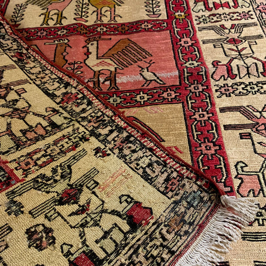 Handmade Persian Soumak Rug HS-222