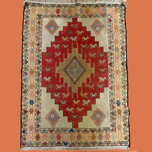 Handmade Persian Soumak Rug HS-223