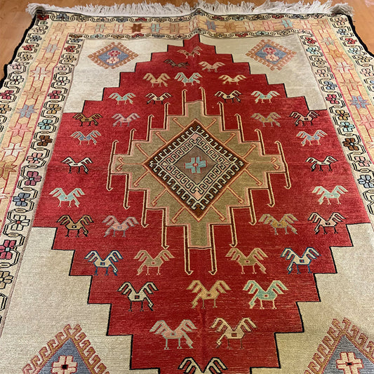 Handmade Persian Soumak Rug HS-223