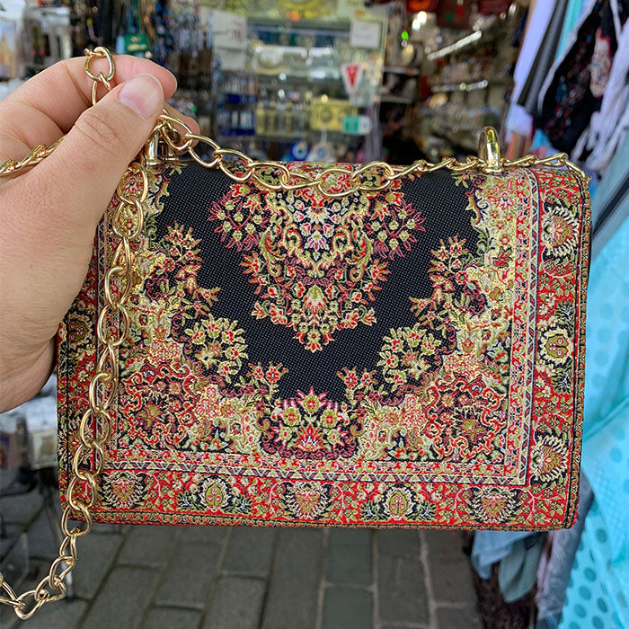 Turkish Crossbody Snake Buckle Bag