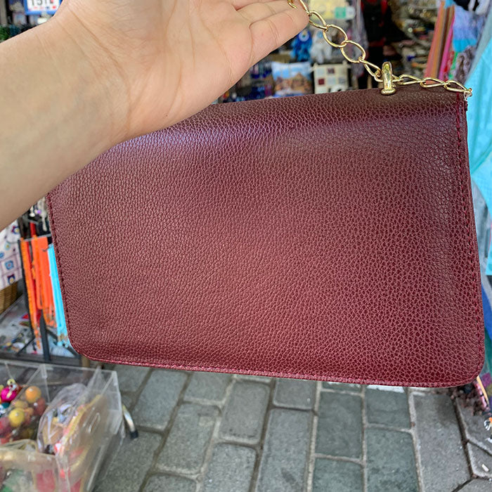 Turkish Crossbody Snake Buckle Bag