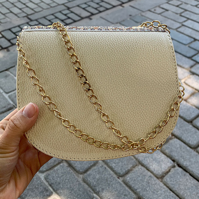 Turkish Oval Crossbody Bag