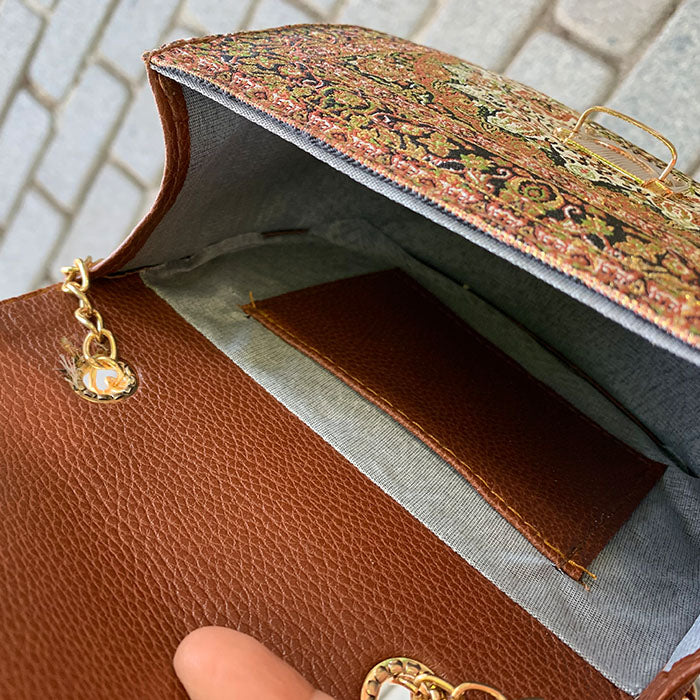 Turkish Oval Crossbody Bag