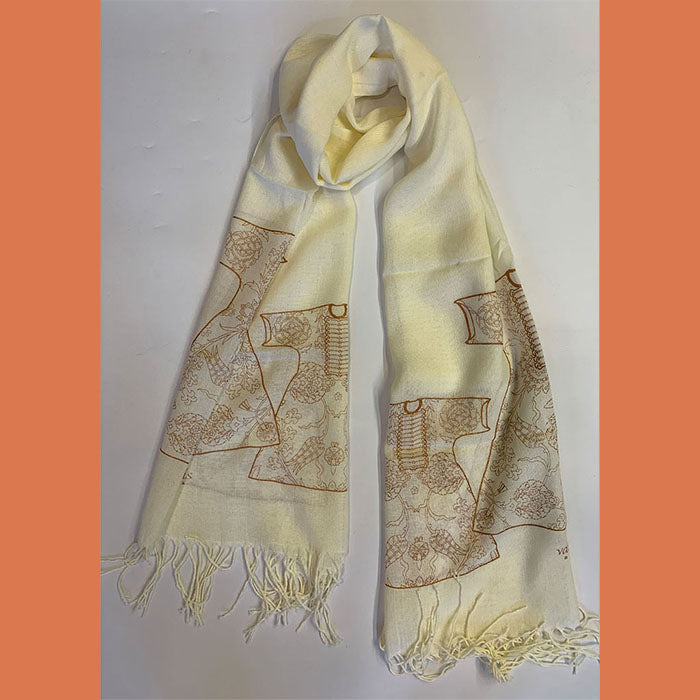 Turkish Cotton Caftan Pattern Printed Shawl